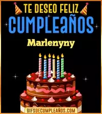GIF Te deseo Feliz Cumpleaños Marlenyny